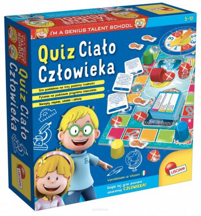 MAŁY GENIUSZ QUIZ CIAŁO CZŁOWIEKA 7794