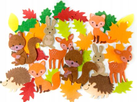 NAKLEJKI Z FILCU JESIEŃ 5377