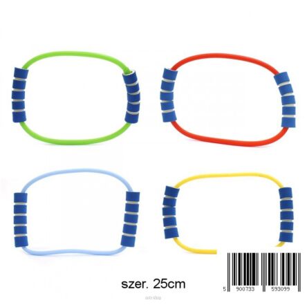 GUMA DO ĆWICZEŃ 25 CM 4 KOL. 3099 NN