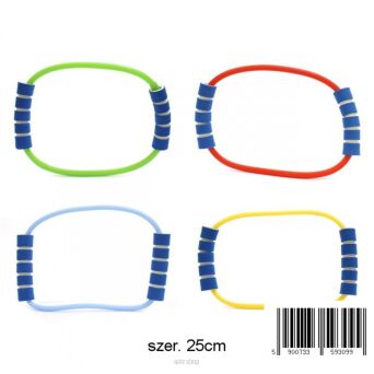 GUMA DO ĆWICZEŃ 25 CM 4 KOL. 3099 NN