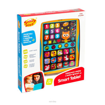 SMILY SMART TABLET ZDOBYWAM WIEDZĘ Z KOTEM 2764 NN