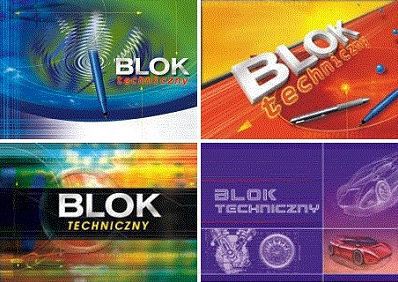 BLOK TECHNICZNY A3 BIAŁY KR [10] 0029 NN