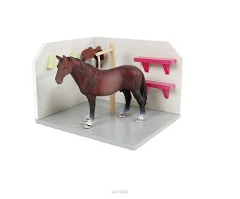 MYJNIA DLA KONI 19X17X5 CM 1:24 (BEZ KONIA) 1221