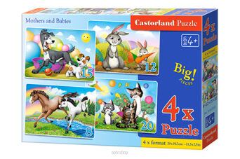 CASTOR PUZZLE 8-12-15-20 MOTHERS AND BABIES 1053