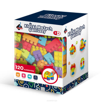 KLOCKI MAŁYCH GENIUSZY BOX 120 EL. 5251