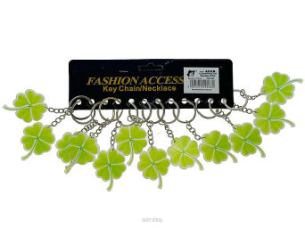 BRELOK PLASTIK CZTEROLISTNA KONICZYNA (12) 5330