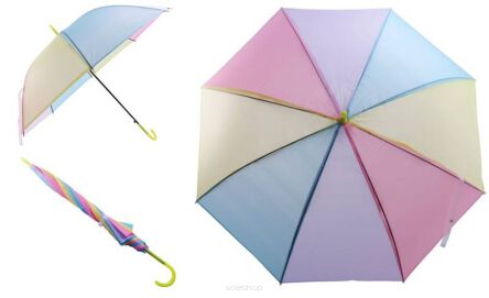 PARASOL LASKA KOLOR PASTEL 70 CM 2709