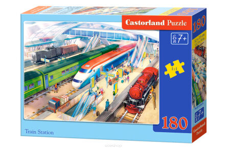 CASTOR PUZZLE 180 TRAIN STATION 8475