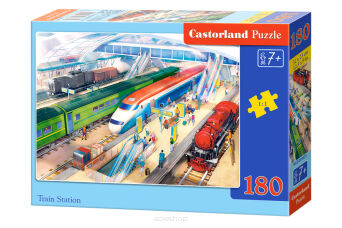 CASTOR PUZZLE 180 TRAIN STATION 8475