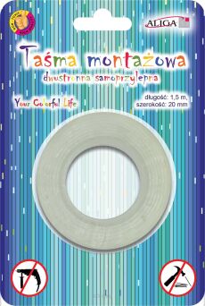 TAŚMA SAMPORZYLEPNA DWUSTRONNA ALIGA 2397 NN