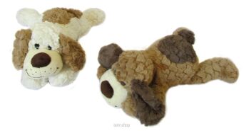 PLUSZ PIES LEŻĄCY ŁACIATY 31 CM 8811