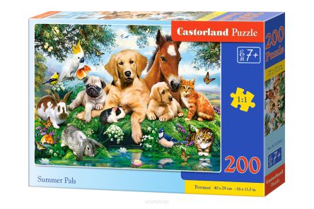 CASTOR PUZZLE 200 SUMMER PALS 2063