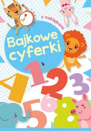 BAJKOWE CYFERKI Z NAKLEJKAMI 7372