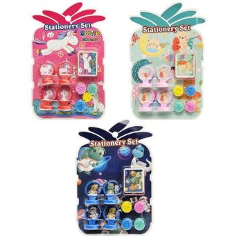 PIECZĄTKI BLISTER 4 WZORY 18X12 CM 0061