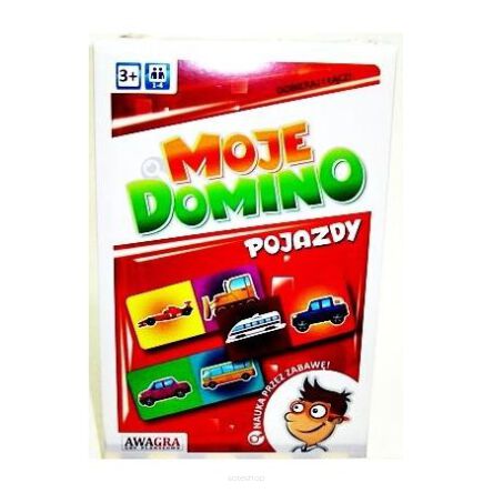 GRA UKŁADANKA DOMINO POJAZDY 3061