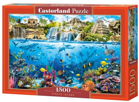 CASTOR PUZZLE 1500 PIRATE ISLAND 2049