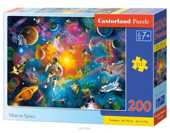 CASTOR PUZZLE 200 MAN IN SPACE 2261