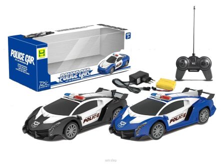 AUTO NA RADIO POLICJA LAMBO 32X13 CM 7459