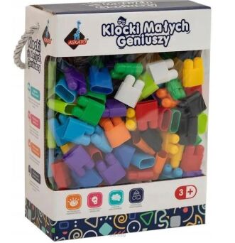 KLOCKI MAŁYCH GENIUSZY CEGIEŁKI 260 EL. 6449