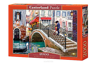 CASTOR PUZZLE 2000 VENICE BRIDGE 0559