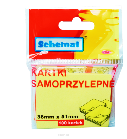 KARTKI SAMOPRZYLEPNE 38x51 [48] 3367