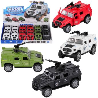 AUTO WOJSKOWE MILITARNE DZIAŁKO 13X7 CM (12) 7854