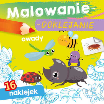 MALOWANIE DOKLEJANIE OWADY 1344