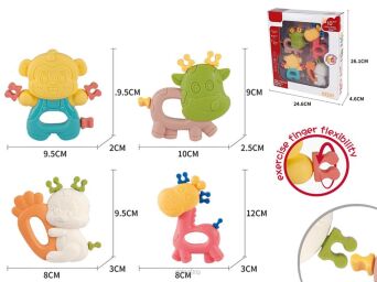 ZESTAW GRZECHOTKA NA KLIK 4 SZT 24x5x26 CM 8337