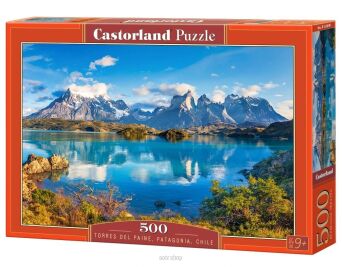 CASTOR PUZZLE 500 TORRES DEL PAINE PATAGONIA CHILE