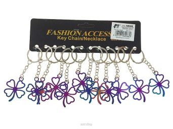 BRELOK CZTEROLISTNA KONICZYNA KOLOR (12) 9860