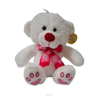 PLUSZ MIŚ Z FIOLETOWYM NOSEM 26 CM 4832