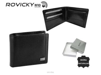 PORTFEL MĘSKI SKÓRA CPR-2020-BAR 6460 BLACK NN