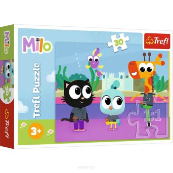 TREFL PUZZLE 30 KOTEK MILO 3108 NN