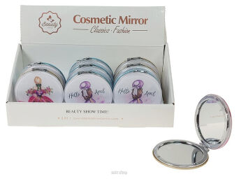 LUSTERKO DZIEWCZ Z PŁYNNYM BROKATEM 7 CM (12) 9181