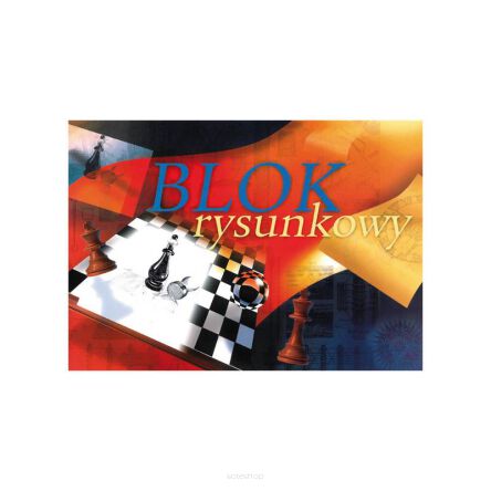 BLOK RYSUNKOWY A4 BIAŁY KR [10] 0395 0391 NN