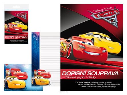 PAPETERIA LUX DISNEY CARS 6008 