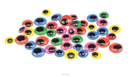 RUCHOME OCZKA KOLOR 12,14,16 mm 1973