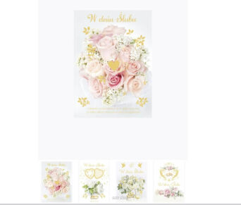 KARTKA ŚLUB PRZESTRZENNA LPOP TRADYCJA (10) 2147