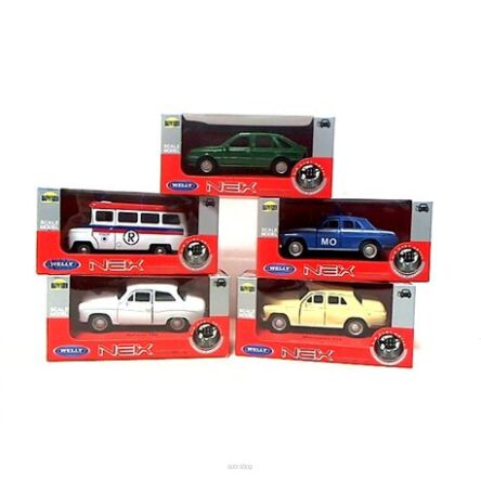 WELLY AUTO Z EPOKI MIX 1:34 8843 NN