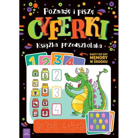 POZNAJĘ I PISZĘ CYFERKI KARTY MEMO 5879