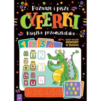 POZNAJĘ I PISZĘ CYFERKI KARTY MEMO 5879