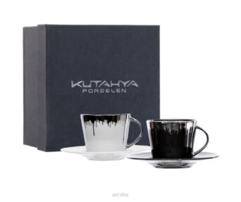 FILIŻANKI ZE SPODKAMI TOLEDO DWA KOL 250 ML 0714