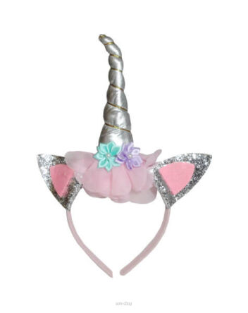 @@ OPASKA JEDNOROŻEC Z ROGIEM USZAMI 19X17 3137