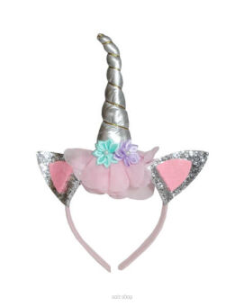 @@ OPASKA JEDNOROŻEC Z ROGIEM USZAMI 19X17 3137