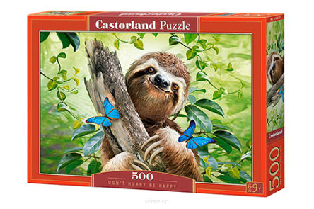 CASTOR PUZZLE 500 DON'T HURRY BE HAPPY 3223