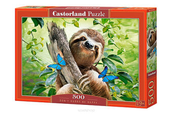 CASTOR PUZZLE 500 DON'T HURRY BE HAPPY 3223