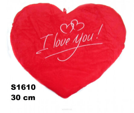 PLUSZ SERCE I LOVE YOU 30 CM 0874