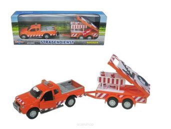 AUTO Z LAWETĄ SŁUŻBA DROGOWA 28X11 CM 6245 