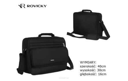 TORBA MĘSKA R-6528-3540 BLACK 3540 NN