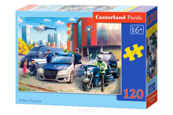 CASTOR PUZZLE 120 POLICE STATION 3562